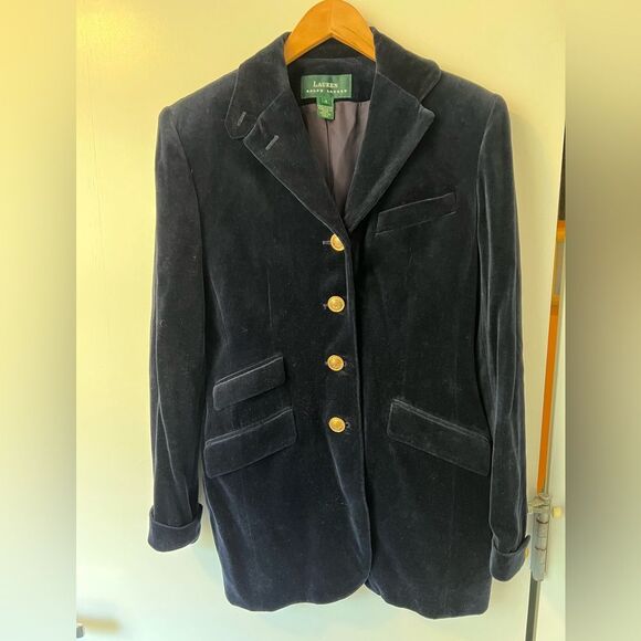 Lauren Ralph Lauren Velvet Jacket - Picture 5 of 12